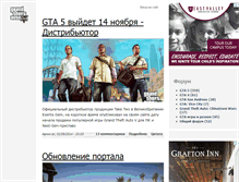 Tablet Screenshot of gta5game.ru